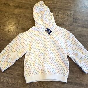 Women's Disco Hearts Wave Hoodie Pink/Lavender/Teal - Roller Rabbit x Target XS